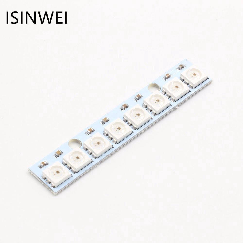 Bảng Đèn Led 8 Kênh Ws2812 5050 Rgb Chất Lượng Cao