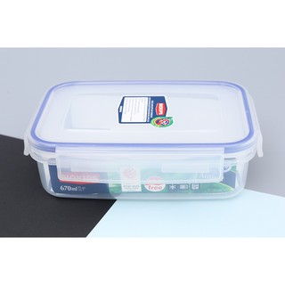 Hộp thủy tinh đựng thực phẩm Komax 670ml