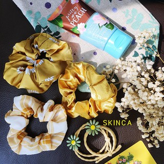 Dây Buộc Tóc Vải Scrunchies, Cột Tóc Thun