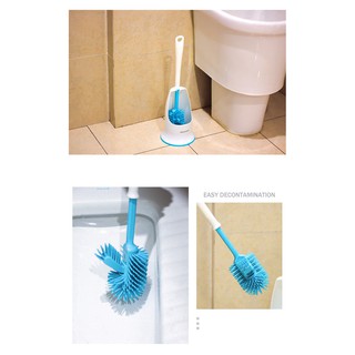 Bộ cây cọ chà Toilet TPR kèm giá đỡ LocknLock ETM416 - K-MALL