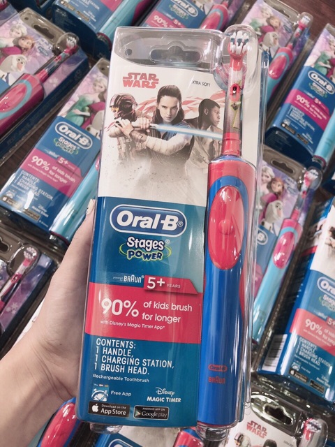 Bàn chải đánh răng trẻ em Oral B