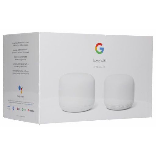 Google Nest Wifi 2Pack Bộ phát Wifi Mesh Chính hãng Google Nguyên seal