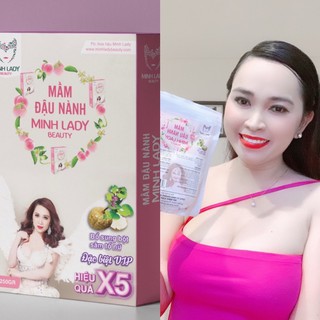 {Mua 3 tặng 4}[HÓT-SALE KHỦNG]  Mầm Đậu Nành Minh Lady Tăng Vòng 1 An Toàn, Cam Kết Hiệu Quả 250g (Ib quà tặng)