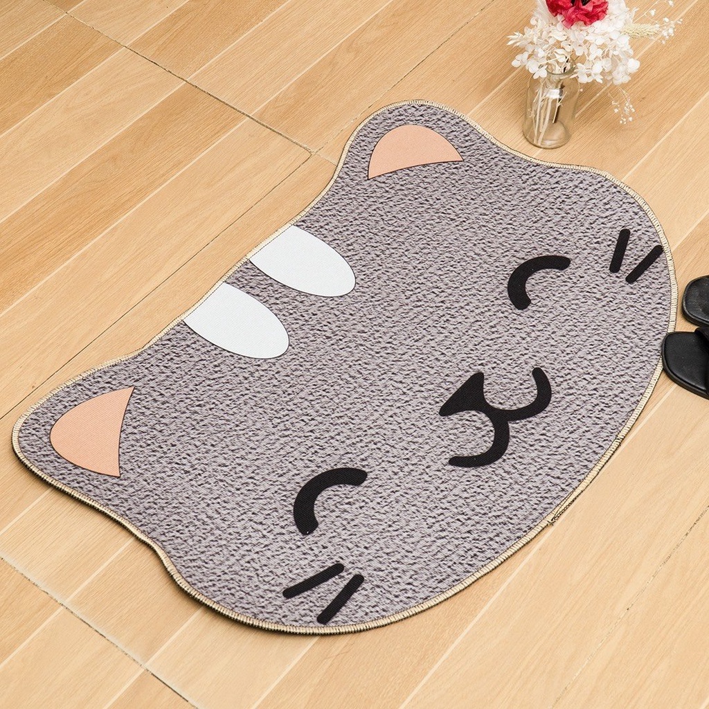 Thảm lau chân hình thú các loại mẫu mới