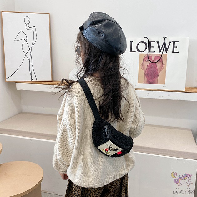 Túi Đeo Chéo Hoạ Tiết Hoạt Hình Đáng Yêu Cho Bé Gái