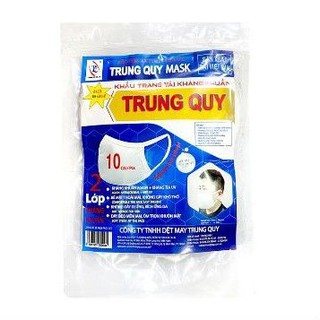 Combo 10 bịch Khẩu trang vải Trung Quy