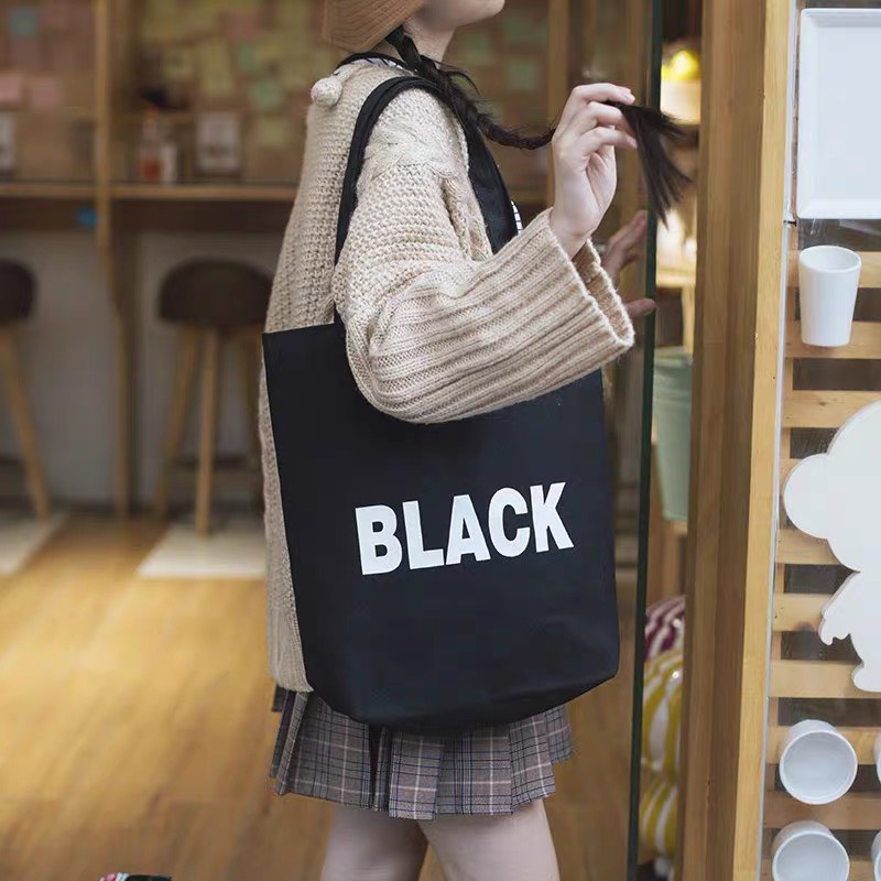 Túi tote vải canvas unisex đeo chéo nam nữ trơn mini nhiều khoen đi chơi cao cấp HT132