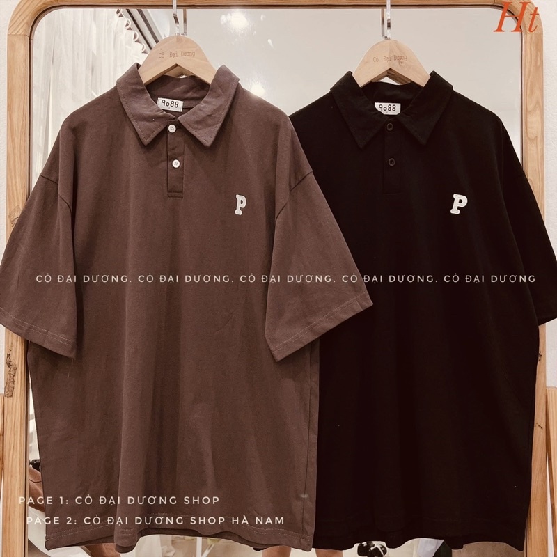 Áo polo logo Chữ P HT2152