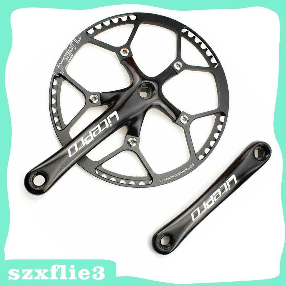 [Szxflie3] Bike Chainring Wide Single 3-8 Speed 45T-58T 130BCD Chainwheel Sprocket 45T