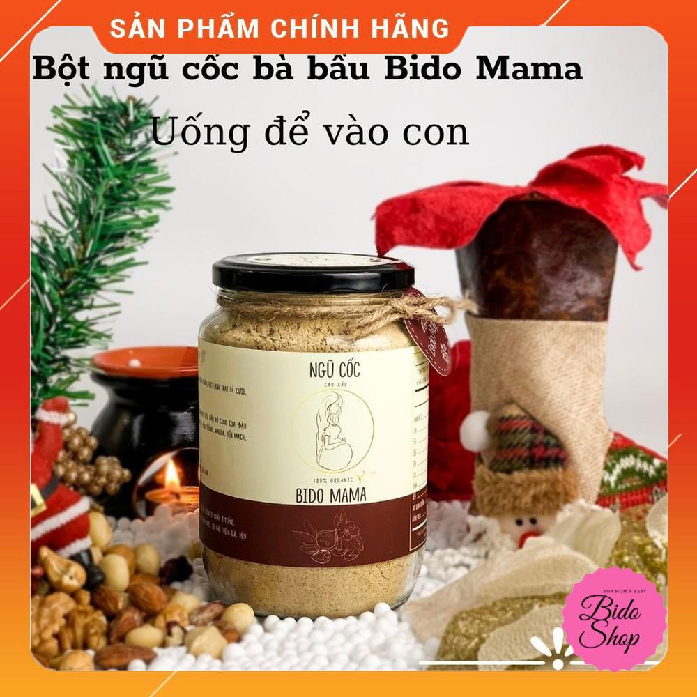Bột ngũ cốc bà bầu 💕𝐅𝐑𝐄𝐄 𝐒𝐇𝐈𝐏💕 giảm nghén, hết nôn Bido Mama 600 gram, uống thơm ngon, vào con là chính