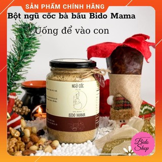 [ Hot] Bột ngũ cốc bà bầu 💕𝐅𝐑𝐄𝐄 𝐒𝐇𝐈𝐏💕 giảm nghén, hết nôn Bido Mama 600 gram, uống thơm ngon, vào con là chính