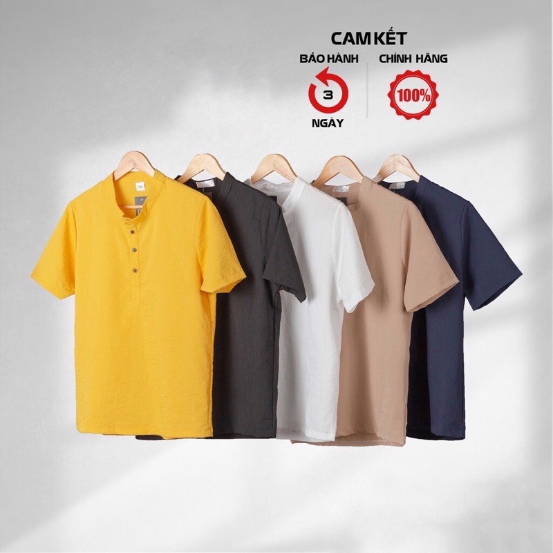 ÁO ĐŨI NAM CỔ TÀU CAO CẤP - ÁO SƠ MI ĐŨI CỔ TÀU HÀNG | BigBuy360 - bigbuy360.vn
