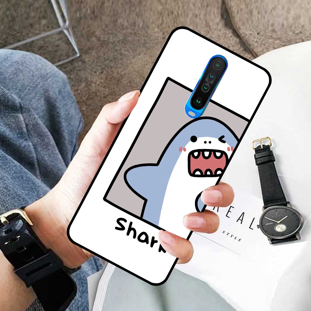 Ốp Xiaomi Redmi K20 / K20 Pro - K30 / K30 5G in hình cá mập, khủng long dễ thương, cute (T01 - T06)