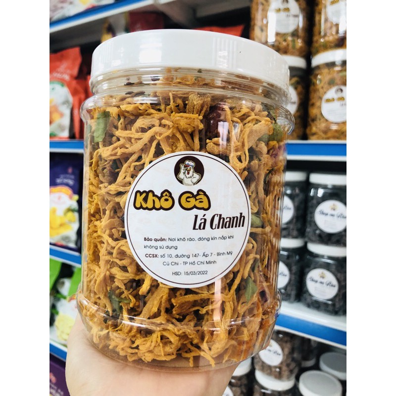 1kg Khô gà lá chanh loại 1