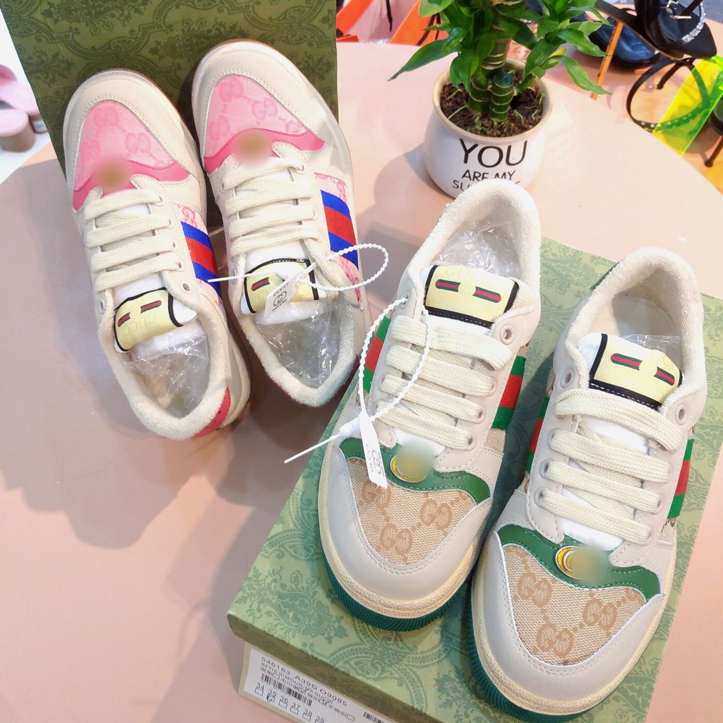 Giày thể thao Gucci đế lông