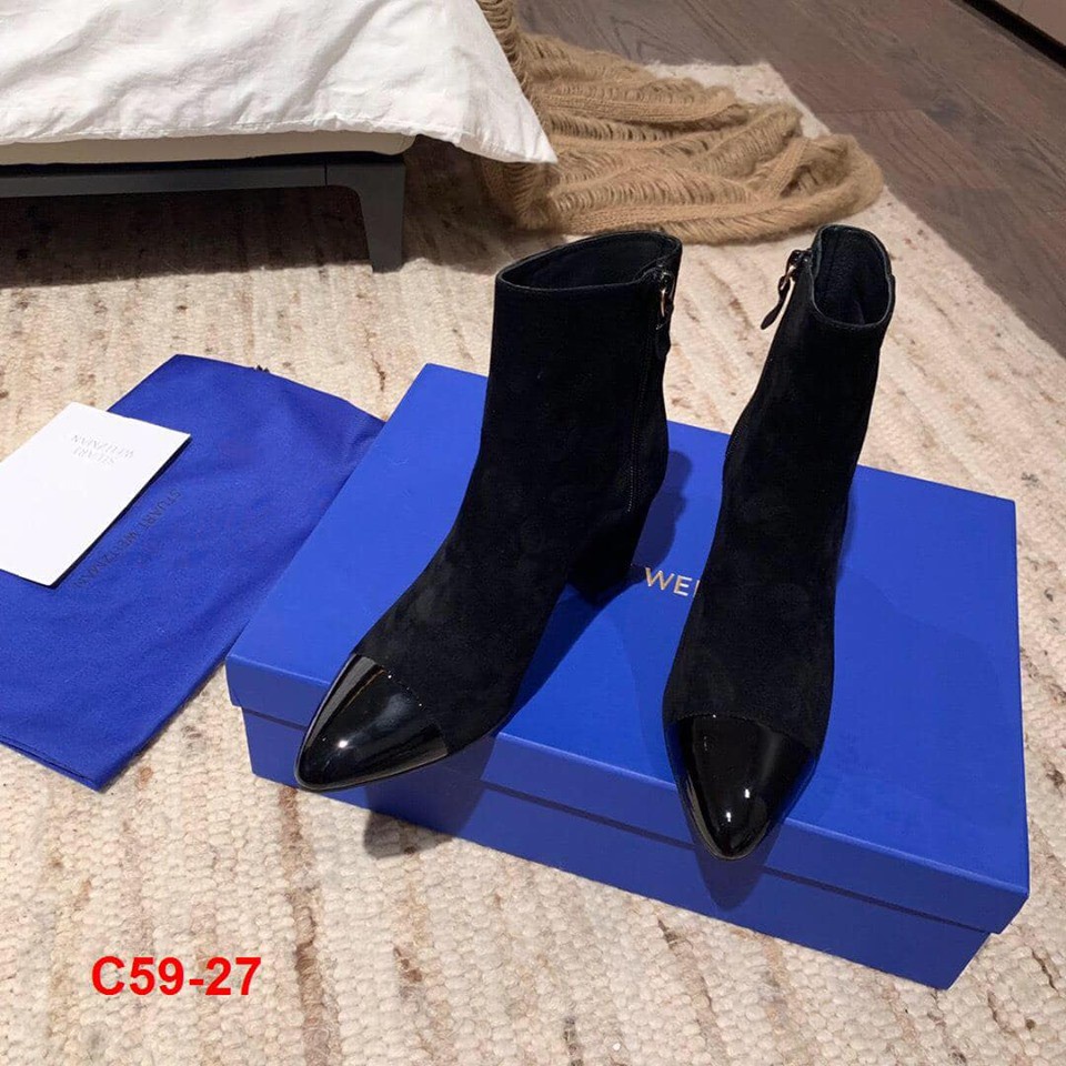 C59-27 Stuart Weitzman bốt cao 6cm siêu cấp