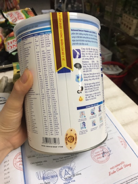Sữa bột dinh dưỡng richmond boncare 900g