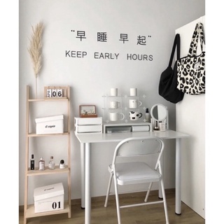 Bàn Làm Việc IKEA màu trắng Decor Phòng Ngủ, Bàn Gaming Ikea Manudecor