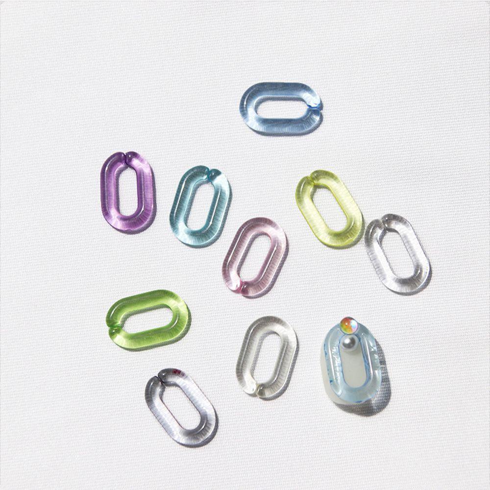 Set 50 Phụ Kiện Trang Trí Móng Tay Nghệ Thuật|Móc Khóa Hình Oval Dùng Làm Móng Nghệ Thuật DIY
