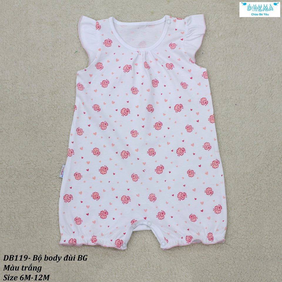 (DB119) Dokma - Body đùi bé gái (6-12m)