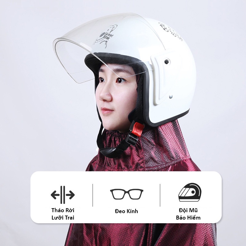Áo Mưa 1 Người Lớn KOJMAC Raincoat - HÀNG NHẬP KHẨU
