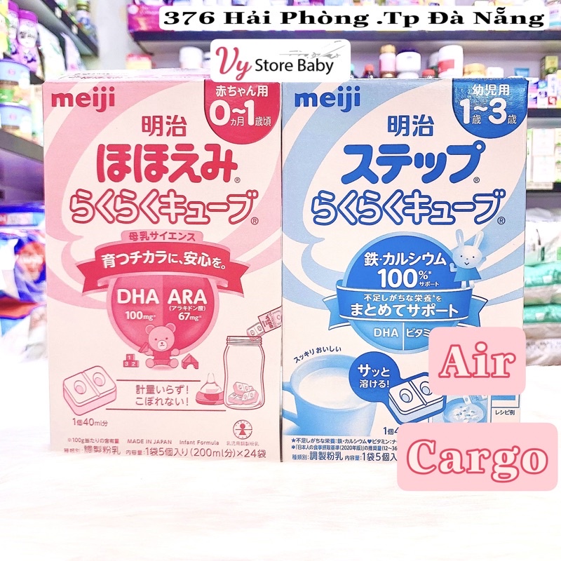 Sữa Meiji Thanh 648g Nội Địa Nhật Bản, Sữa MEIJI thanh số 0 và số 9