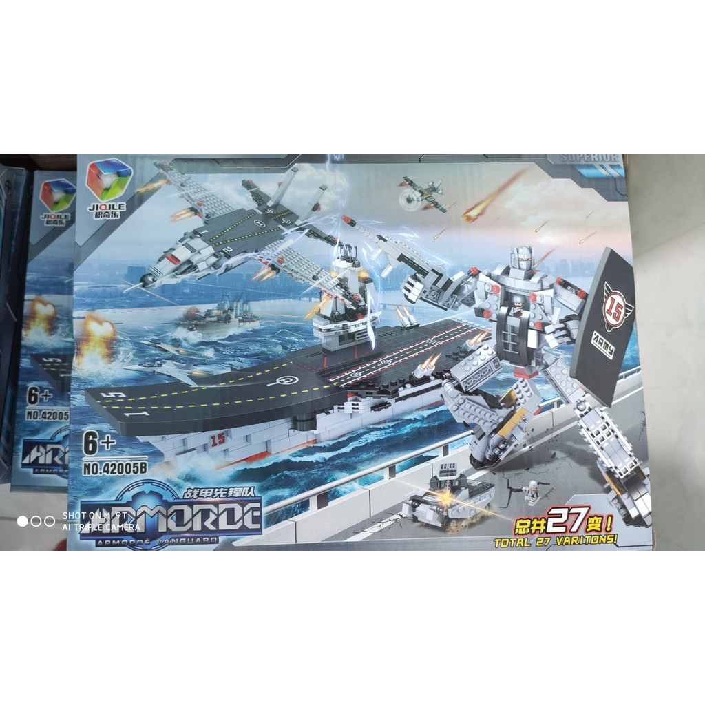 Đồ chơi LEGO Tàu Sân Bay Quân Đội Mỹ- Pugge Shop