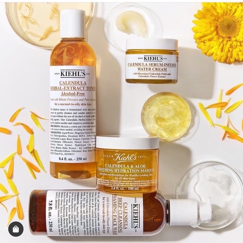 [Có Bill/Chính Hãng] Toner Hoa Cúc Kiehl's Calendula Herbal Extract Alcohol-Free Toner 250ml | BigBuy360 - bigbuy360.vn