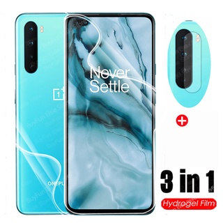 Miếng Dán Hydrogel 3 Trong 1 Bảo Vệ Camera Cho OnePlus Nord