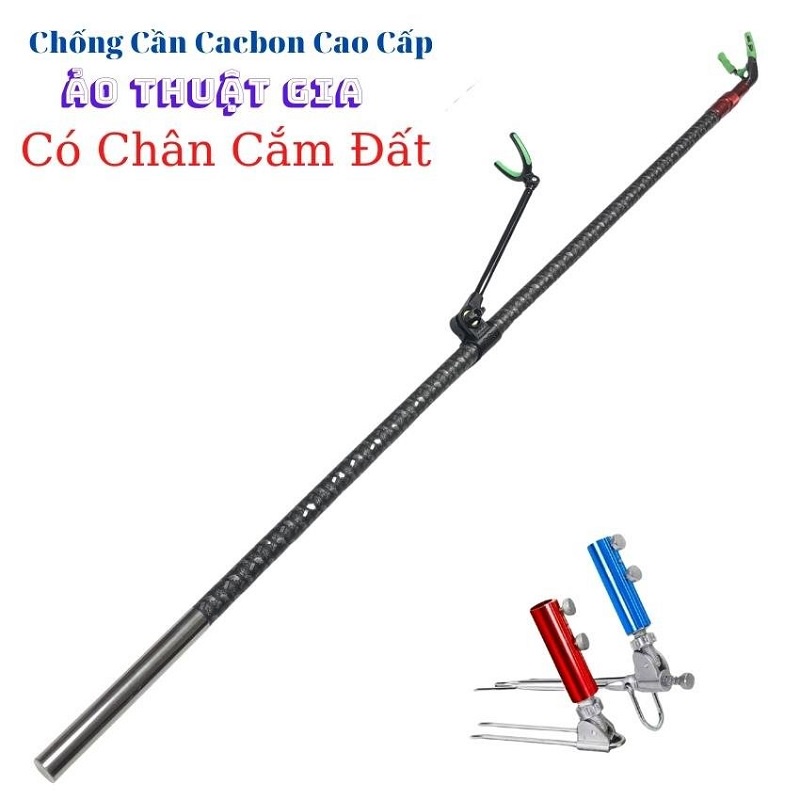 Chống Cần Cacbon Ảo Thuật Gia Hàng Cao Cấp - Sanami Fishing