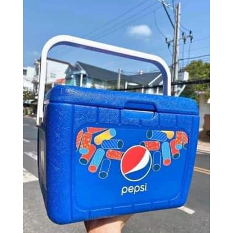 thùng đá pepsi 6.8 lít vuông