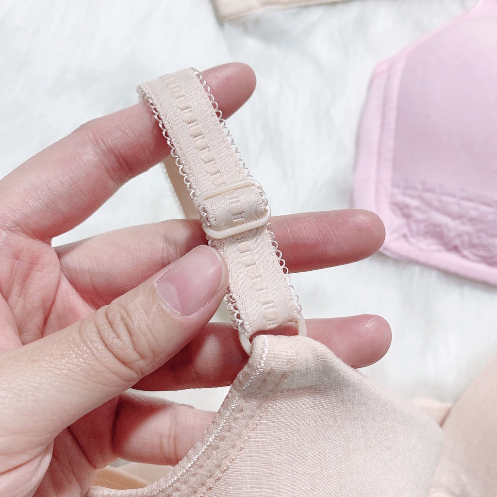 Áo Lót Bầu Và Sau Sinh Mở Cúc Cho Con Bú Tiện Lợi Chống Chảy Xệ, Đồ Lót Chip Bà Bầu HN1608 Honey Mommy