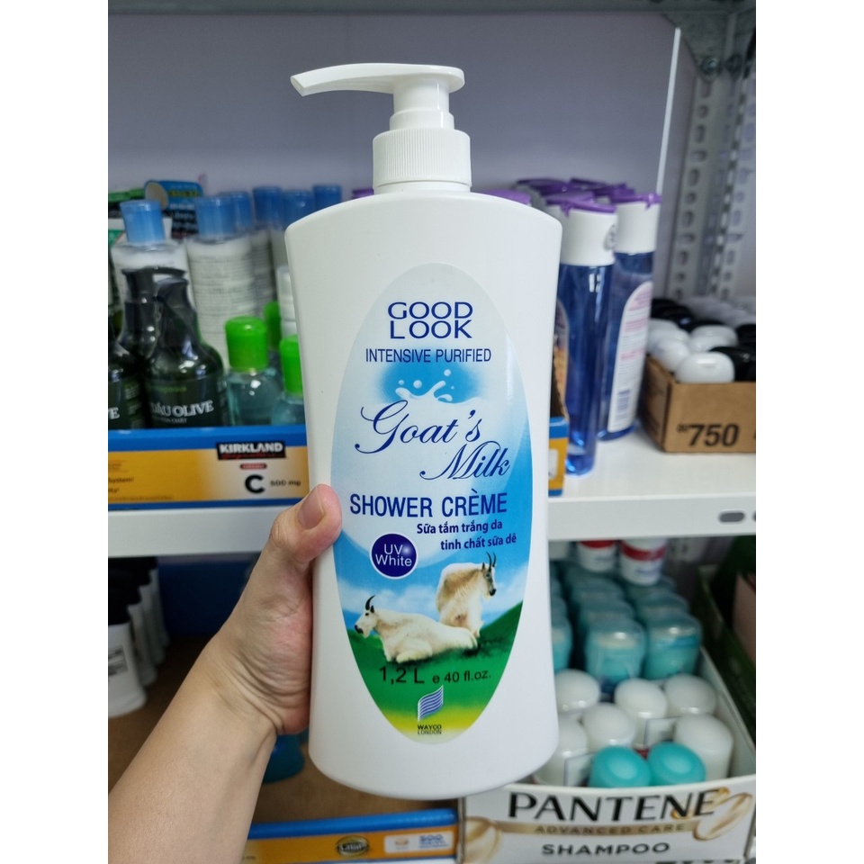 Sữa tắm trắng da GOOD LOOK Shower Creme - sữa tắm dê