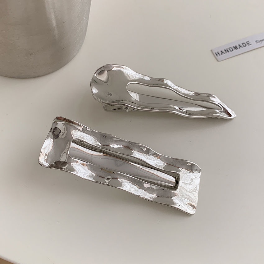 Tiểu Đình Xiaohongshu!F &amp; X Kẹp Tóc Mỏ Vịt Kim Loại Chịu Lực Tốt Phong Cách Hàn Quốc Cá Tính Ngọt Ngào Cho Nữ