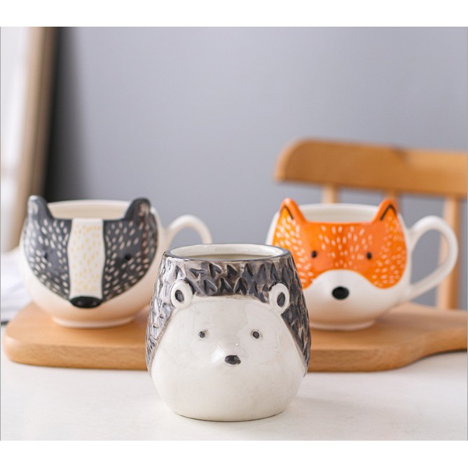 Ly sứ hình thú dễ thương