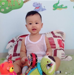 Áo lưới ba lỗ trẻ em có 8size