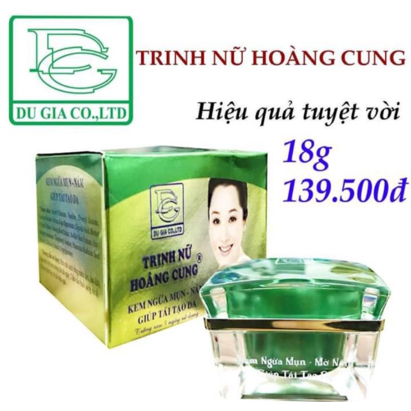 Kem Trinh Nữ Hoàng Cung Ngăn Ngừa Mụn Nám Tái Tạo Da