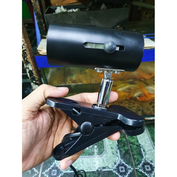 ĐUÔI ĐÈN SƯỞI CÓ KẸP CHO BABA RÙA THÚ CƯNG BÒ SÁT E27