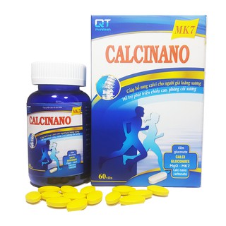 Calci nano mk7 bổ sung canxi cho người bị loãng xương