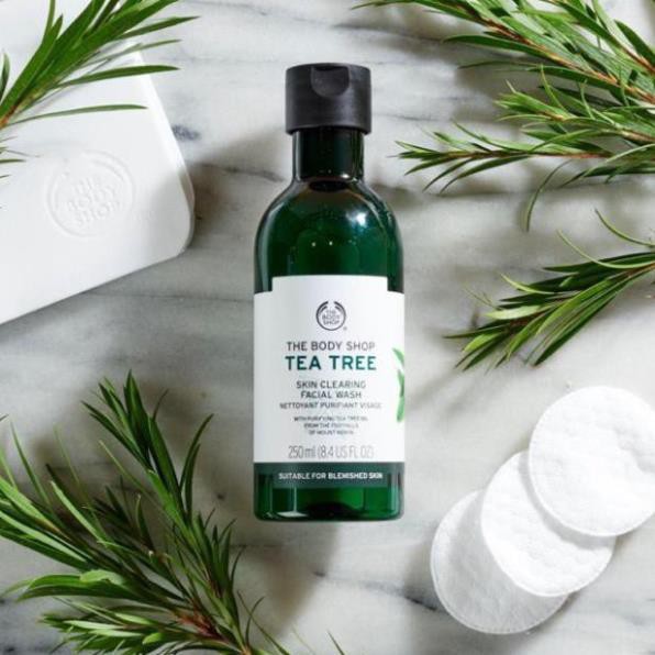 ✅ (HÀNG CHUẨN AUTHENTIC) Sữa rửa mặt Da Dầu Mụn The Body Shop Tea Tree Skin Clearing Mattifying Toner