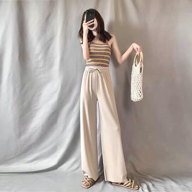 Quần dáng dài lụa tăm siêu đẹp