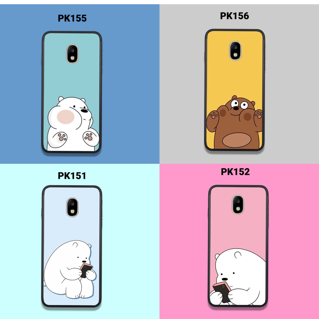 [Freeship từ 50k] ỐP LƯNG SAMSUNG J3 PRO J5 PRO J7 PRO J7 PLUS IN HÌNH GẤU WE BARE BEARS | BigBuy360 - bigbuy360.vn