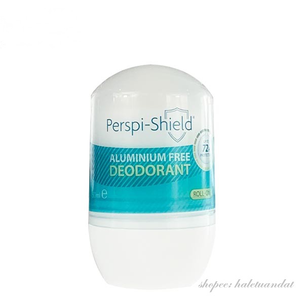 Lăn khử mùi Perspi - Sheild up to Aluminium Free 50ml (date 23)
