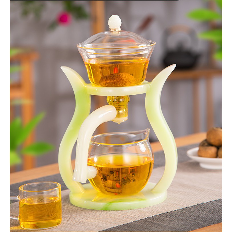 Bộ ấm chén uống trà cao cấp bình trà lọc tự động cao cấp bình trà cao cấp mẫu mới nhất 2022