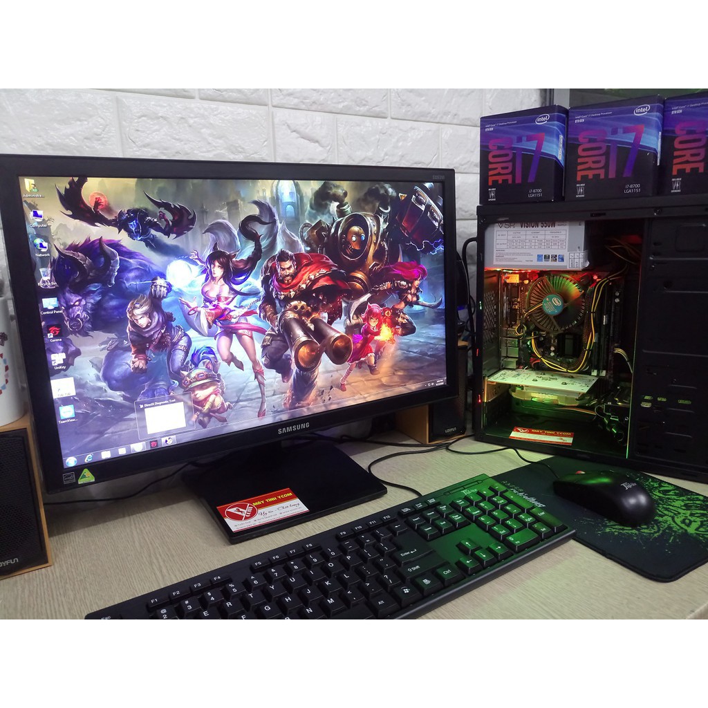 BỘ MÁY TÍNH BÀN CHƠI PUBG Mb GTA V LOL CF LED 7 MÀU | BigBuy360 - bigbuy360.vn