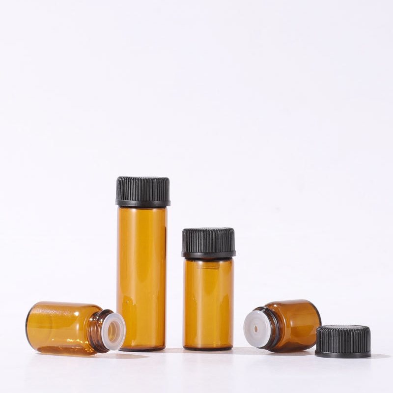1 lọ thủy tinh rỗng đựng tinh dầu/nước hoa/tinh dầu 1/2/3/5ML
