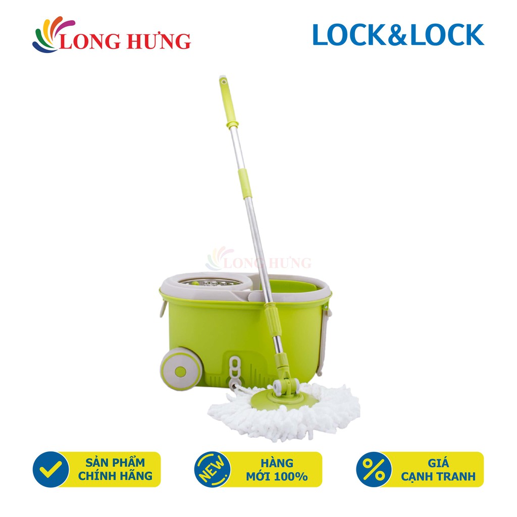 Bộ lau nhà xoay tay 360 độ Lock&Lock MOP-L003 - Hàng chính hãng