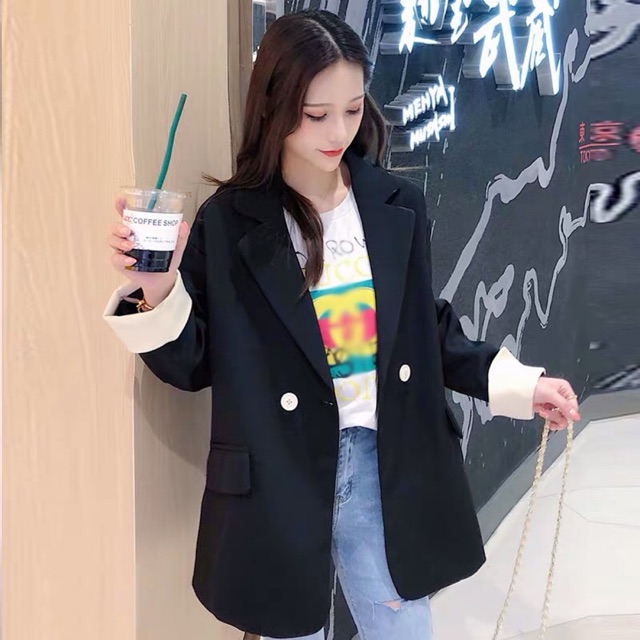 {Order bigsize,M-4Xl}Áo khoác vest hàn quốc 2 cúc | BigBuy360 - bigbuy360.vn