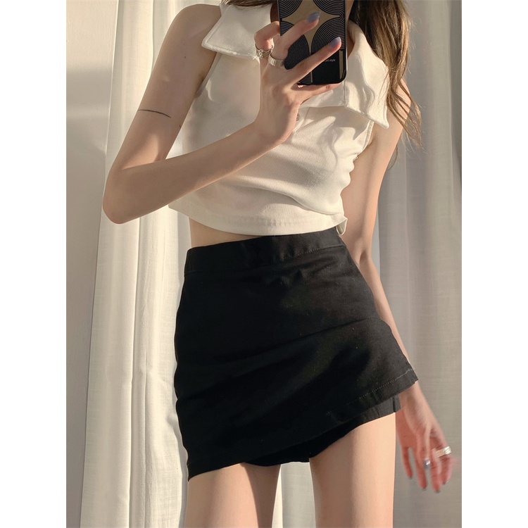 QADCOL Chân Chân Váy Ôm Phong Cách Hàn Quốc Xinh Xắn