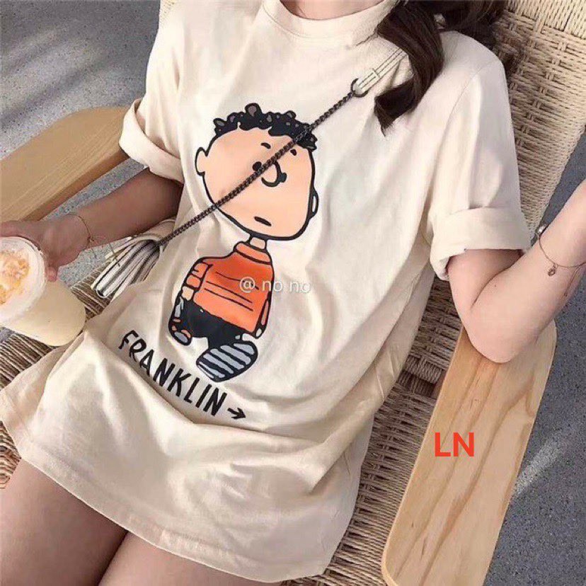 Áo phông họa tiết cậu bé Franklin